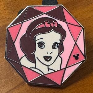 5/$25 Snow White Jewel Red Gem Pin